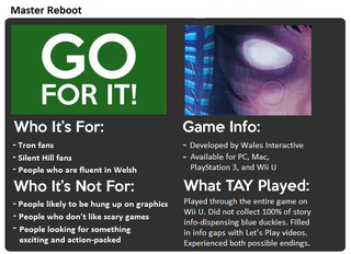 Illustration for article titled Master Reboot: The TAY Review